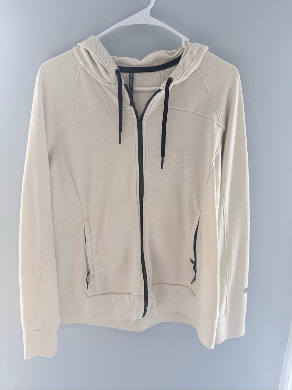 KÜHL Lola Full Zip Hoodie Ivory Women’s Large
